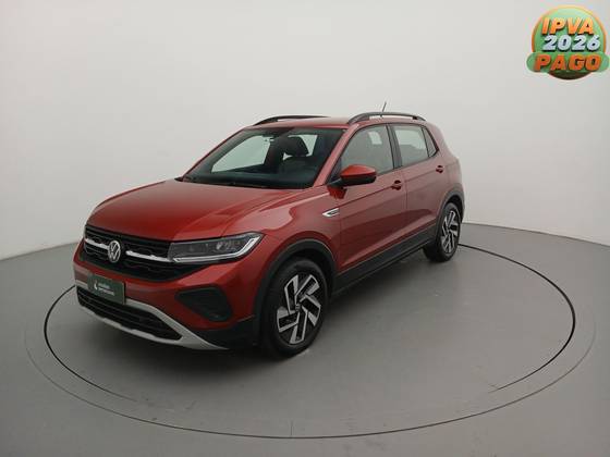 VOLKSWAGEN T-CROSS 1.0 200 TSI TOTAL FLEX COMFORTLINE AUTOMÁTICO VOLKSWAGEN T-CROSS 1.0 200 TSI TOTAL FLEX COMFORTLINE AUTOMÁTICO